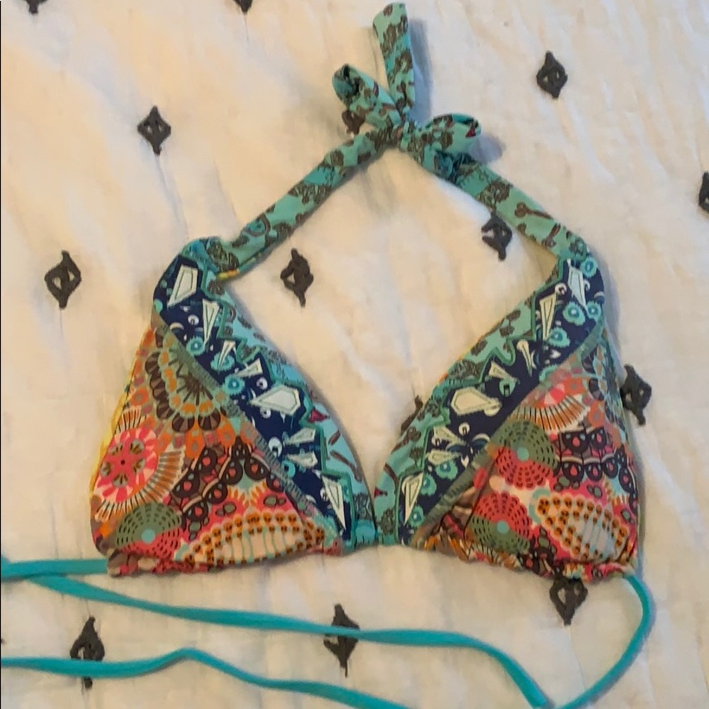 Maaji Colorful Patterned Bikini Top